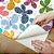 Papel de Parede Adesivo Vinil Borboletas Colorida Glitter Quarto Menina Infantil - Imagem 4