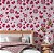 Papel de Parede Adesivo Vinil Lavável Coração Flor Rosa Quarto Menina - Imagem 2