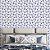 Papel de Parede Adesivo Vinil Marinheiro Âncora Timão Azul e Branco Quarto Infantil - Imagem 1