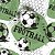 Papel de Parede Adesivo Vinil Futebol Bola Esporte Moderno Quarto Menino - Imagem 4