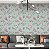 Papel de Parede Adesivo Vinil Rosa Floral Azul Bolinhas Vintage Sala Quarto - Imagem 2