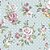 Papel de Parede Adesivo Vinil Rosa Floral Azul Bolinhas Vintage Sala Quarto - Imagem 3