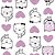 Papel de Parede Adesivo Vinil Menina Gato Tom Rosa Quarto Infantil Teen Menina - Imagem 3
