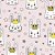 Papel de Parede Adesivo Vinil Princesa Coelho Coroa Rosa Quarto Menina - Imagem 3