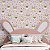 Papel de Parede Adesivo Vinil Princesa Coelho Coroa Rosa Quarto Menina - Imagem 2