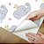 Papel de Parede Adesivo Vinil Bebê Elefante Principe Coração Quarto Infantil - Imagem 4