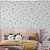 Papel de Parede Adesivo Vinil Corações Verde Branco Quarto Infantil - Imagem 1