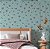 Papel de Parede Adesivo Vinil Corações Cinza Verde Quarto Meninas Infantil - Imagem 1