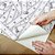 Papel de Parede Adesivo Vinil Ateliê Fita Métrica Costura - Imagem 4