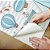 Papel de Parede Adesivo Vinil Balão Barco Listra Azul Quarto Infantil Bebe - Imagem 4
