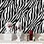 Papel de Parede Adesivo Vinil Zebra Animal Print Cozinha Sala Quarto - Imagem 1