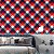Papel de Parede Adesivo Vinil Xadrez Vermelho E Azul Quarto Menino - Imagem 2