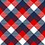 Papel de Parede Adesivo Vinil Xadrez Vermelho E Azul Quarto Menino - Imagem 3