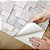 Papel de Parede Adesivo Vinil Pedras Tijolinhos Canjiquinha Cinza 3D Cozinha Sala - Imagem 4