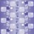Papel de Parede Adesivo Vinil Quadrados Geométricos Abstrato Roxo Sala Quarto - Imagem 3