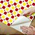 Papel de Parede Adesivo Vinil Pastilhas Multi Colors Amarelo e Vermelho Cozinha Lavabo - Imagem 4