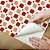 Papel de Parede Adesivo Vinil Pastilha Vermelho Nude Salmão Cozinha Lavabo - Imagem 4