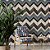 Papel de Parede Adesivo Vinil Chevron Efeito Madeira Demolição Colorido Sala Quarto - Imagem 1