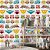 Papel de Parede Adesivo Vinil Lavável Corujas Corujinha Fofo Quarto Infantil Meninas - Imagem 1