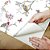 Papel de Parede Adesivo Vinil Passáro Flor Realismo Vintage Cozinha Sala - Imagem 4
