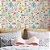 Papel de Parede Adesivo Vinil Gaiola Passaros Color Quarto Cozinha Sala - Imagem 1