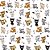 Papel de Parede Adesivo Vinil Infantil Gato Gatinho Fofos Quarto Meninas Bebe - Imagem 3