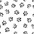 Papel de Parede Adesivo Vinil Pata Dogs Preto Branco Quarto Infantil Meninas Petshop - Imagem 3