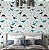 Papel de Parede Adesivo Vinil Dinoussauro Dino Azul Quarto Infantil - Imagem 2