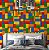 Papel de Parede Adesivo Vinil Bebê Lego Colorido Fofo Quarto Infantil - Imagem 2