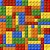 Papel de Parede Adesivo Vinil Bebê Lego Colorido Fofo Quarto Infantil - Imagem 3