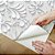 Papel de Parede Adesivo Vinil Provençal Gesso 3D Cinza Sala Quarto Cozinha - Imagem 4