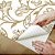 Papel de Parede Adesivo Vinil Provençal Dourado Gold Flores Vintage Sala Quarto Cozinha - Imagem 4