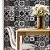Papel de Parede Adesivo Vinil Azulejos Hidraulicos Cinza Cozinha Lavabo - Imagem 1