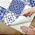 Papel de Parede Adesivo Vinil Azulejos Azuis Hidraulicos Cozinha Área Gourmet - Imagem 4