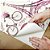Papel de Parede Adesivo Vinil Torre Eiffel Bicicleta Teen Vintage Quarto Menina - Imagem 4