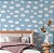 Papel de Parede Adesivo Vinil Nuvens Céu Azul Fofo Lavável Quarto Infantil - Imagem 2
