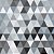 Papel de Parede Adesivo Vinil Mosaico Azul Turquesa Cinza Triangulos Moderno Sala Quarto Cozinha - Imagem 3