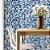Papel de Parede Adesivo Vinil Pastilhas Tons de Azul e Branco Cozinha Lavabo - Imagem 2