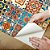 Papel de Parede Adesivo Vinil Azulejo Português Colorido Pintura VIntage Cozinha Lavabo - Imagem 4