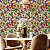Papel de Parede Adesivo Vinil Pastilhas Coloridas Cozinha Lavabo Quarto Bebe - Imagem 1