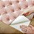 Papel de Parede Adesivo Vinil Capitone Rosa Claro Efeito 3D Cabeceira Cama Quarto Cozinha - Imagem 4