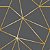 Papel de Parede Adesivo Vinil Zara Cinza Dourado Gold Moderno Quarto Sala - Imagem 3