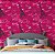 Papel de Parede Adesivo Vinil Paris Torre Eiffel Pink Moderno Teen Quarto Meninas - Imagem 1