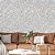 Papel de Parede Adesivo Vinil Arabesco Provençal Ramo Efeito 3D Branco Sala Quarto - Imagem 2