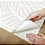 Papel de Parede Adesivo Vinil Onda Folhas Linha Branco Cinza Bege Elegante Sala Quarto - Imagem 4