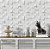 Papel de Parede Adesivo Vinil Blocos Efeito 3D Branco Gesso Moderno Sala Quarto - Imagem 2