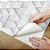 Papel de Parede Adesivo Vinil Triângulo Efeito 3D Branco Cinza Sala Quarto - Imagem 4