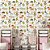 Papel de Parede Adesivo Vinil Animais Tigre Zebra Safari Cacto Bichinhos Quarto Infantil - Imagem 1