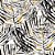 Papel de Parede Adesivo Vinil Preto Aquarela Palmeira Dourado Sala Quarto - Imagem 3