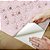 Papel de Parede Adesivo Vinil Abstrato Rosa Mandala Efeito Luz Rosê Elegante Moderno Sala Quarto - Imagem 4